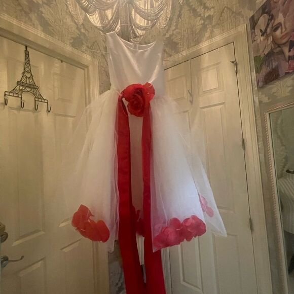 GIRL'S Spring Tulle Rose Dress 👗 - Picture 4 of 17